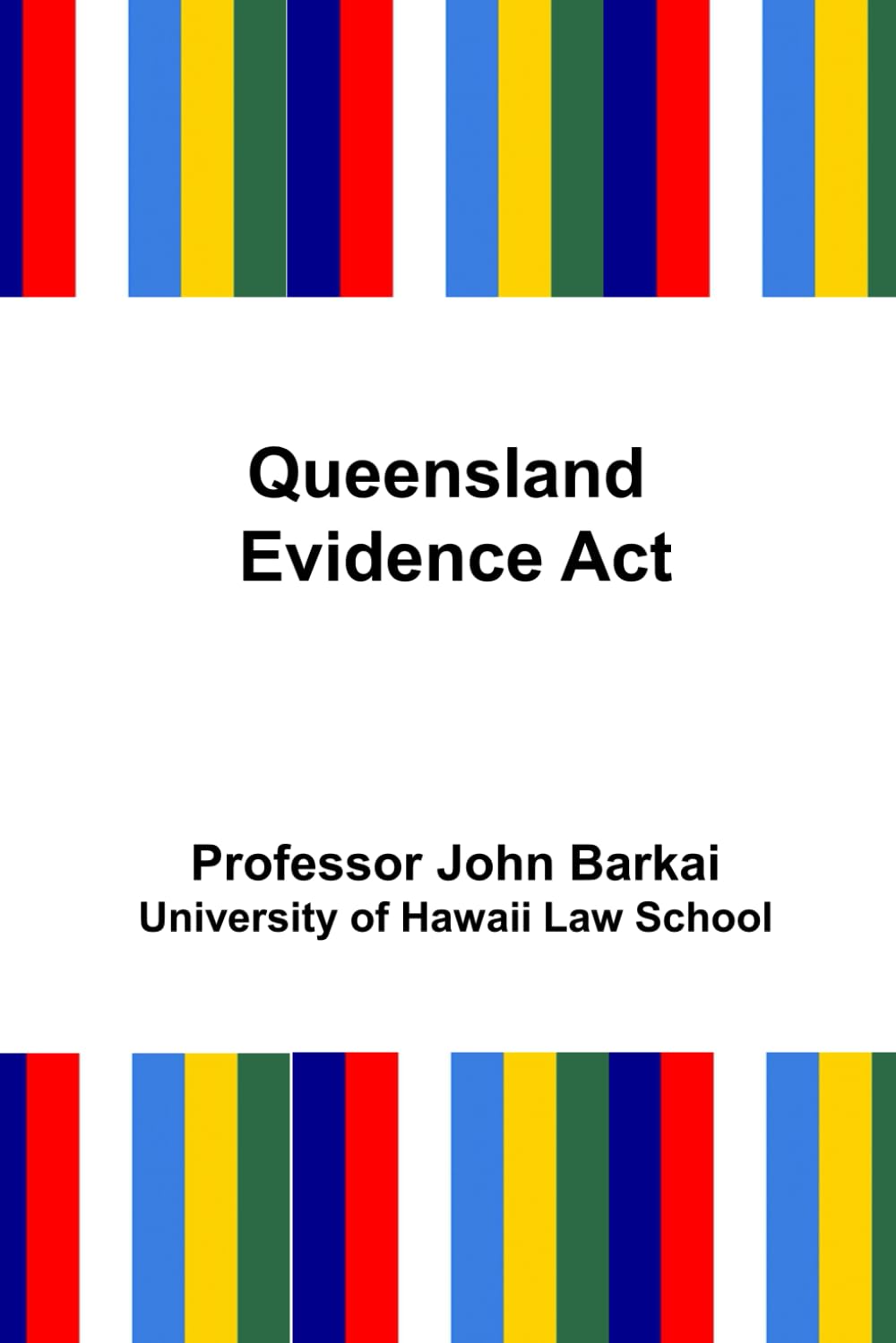 Queensland Evidence Act baixar livro de graça