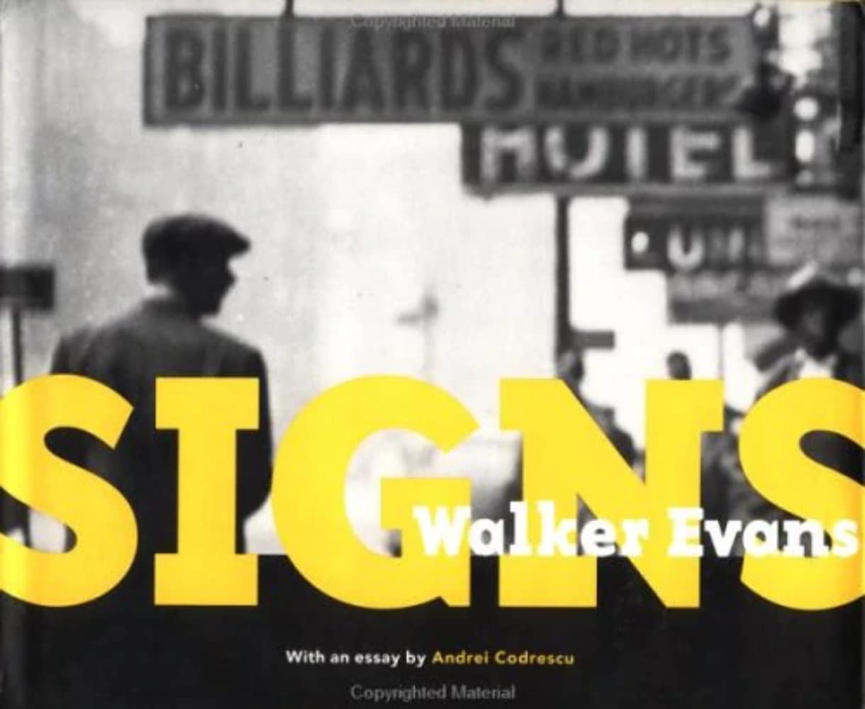 Walker Evans: Signs baixar o livro de graça