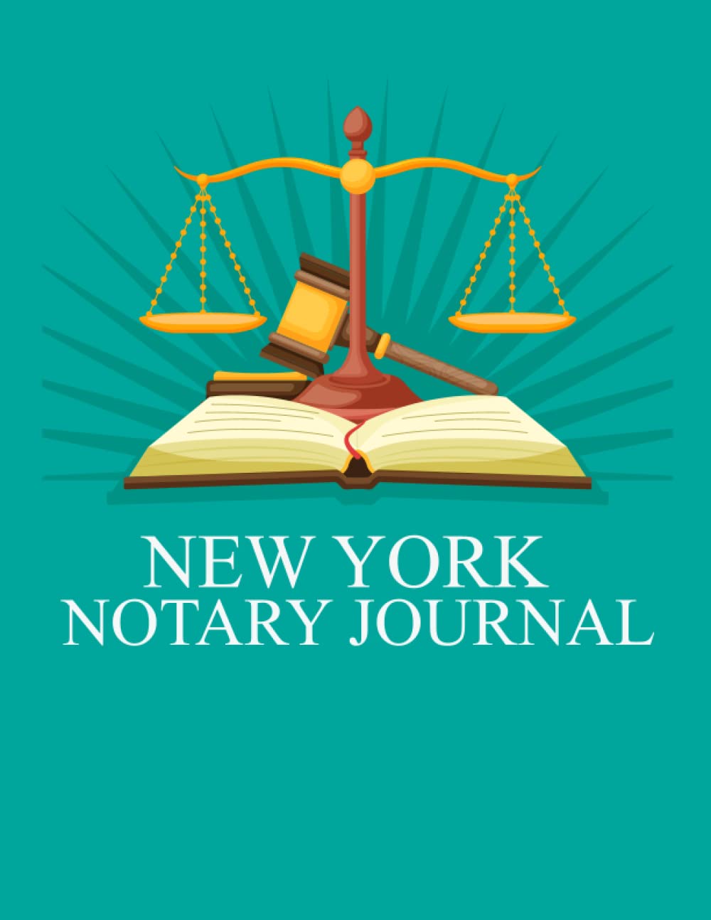 Notary Journal New York: Notary Public Record Log Book For All Notorial Act | 8.5x11 Large Notarial Logbook | Notary Public Record Book with 200 entries baixar livro de graça