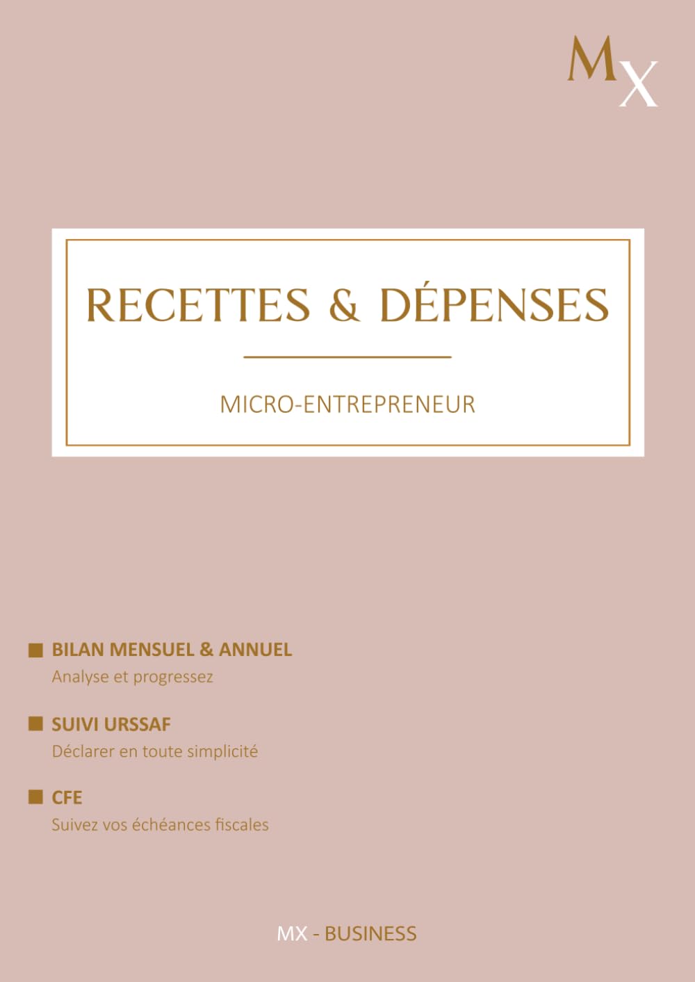 ler totalmente Registre des Recettes et Dépenses: Carnet de Comptabilité pour Auto-Entrepreneurs et Micro-Entreprises | Livre des Recettes et des Achats | Suivi... CFE | Bilan Annuel - Rose (French Edition)
