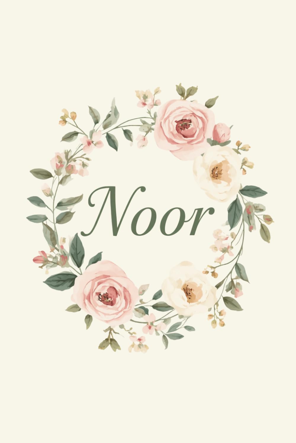 ler totalmente Noor Notebook - Personalized Notebook for Noor, Unique Gift for Her, 6x9 120 Pages