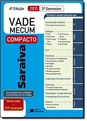 Vade Mecum Compacto Saraiva 2011 baixar o livro de graça