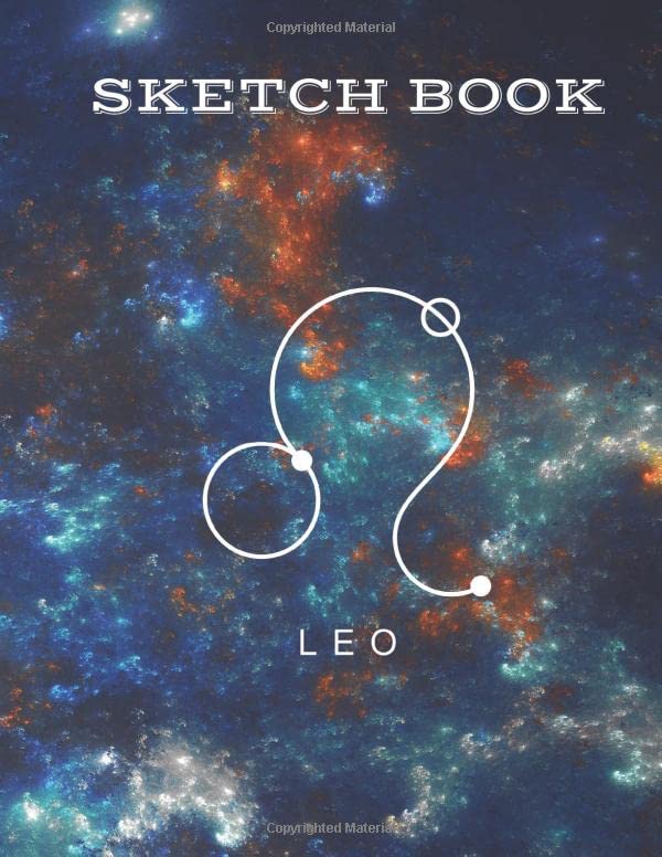 capítulo por capítulo baixar Sketch Book Leo: Large Book for Sketching, Drawing, Painting, Writing, Doodling, Brainstorming, 120 Pages, 8.5 x 11 size