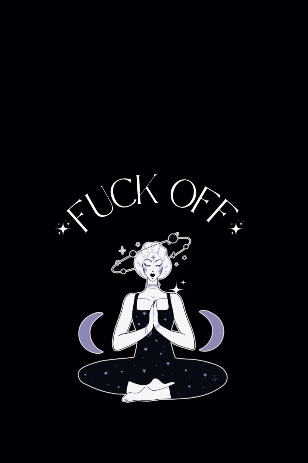 ler totalmente Fuck Off I'm Meditating – 150 Lined Pages | Sarcastic Humor & Unique Style: Fun notebook present for girls (Portuguese Edition)