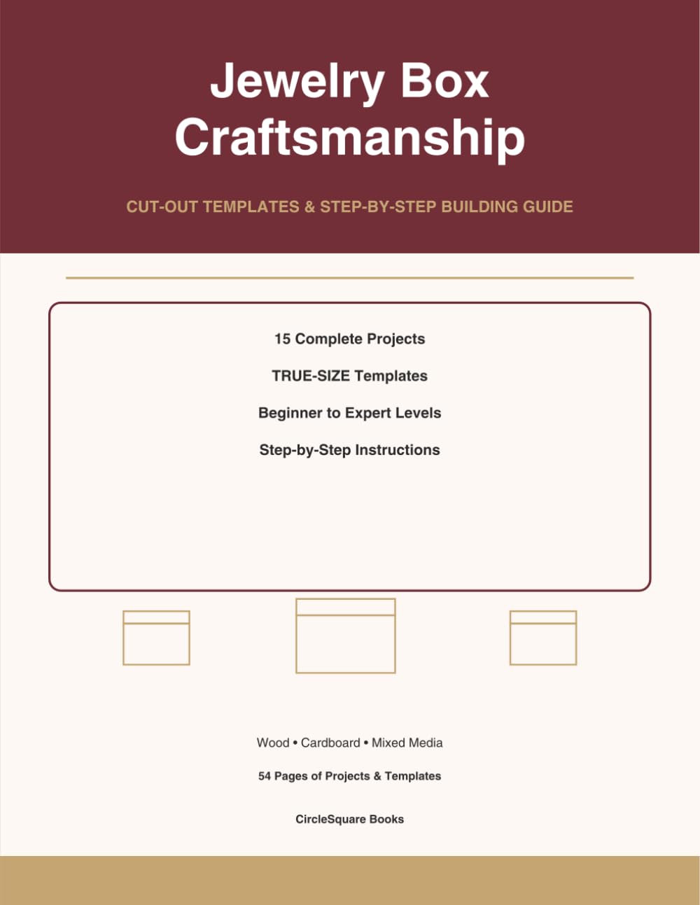Jewelry Box Craftsmanship: Cut-Out Templates & Step-by-Step Building Guide baixar o livro de graça
