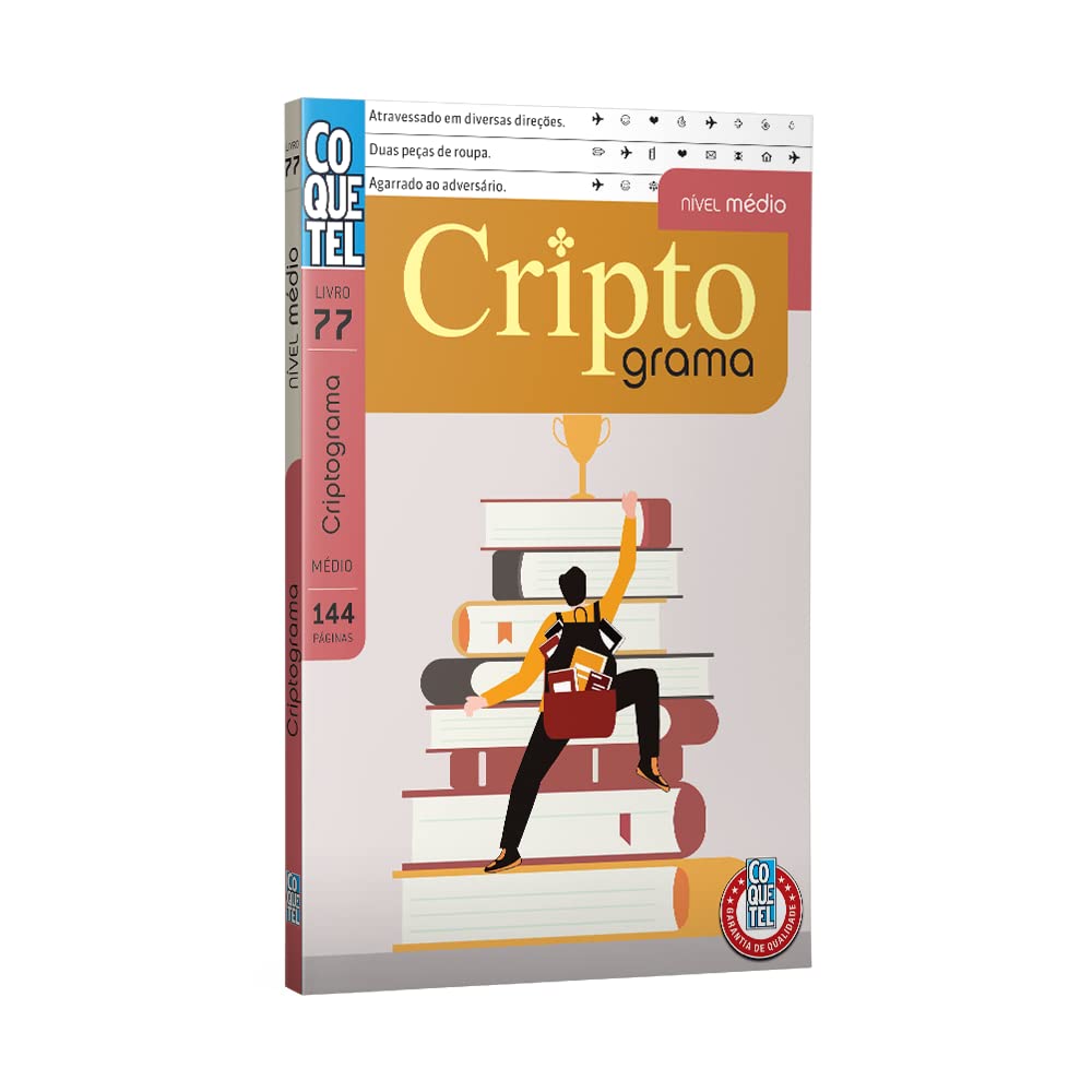 Livro Coquetel Criptograma nível médio Ed 77 baixar o livro de graça