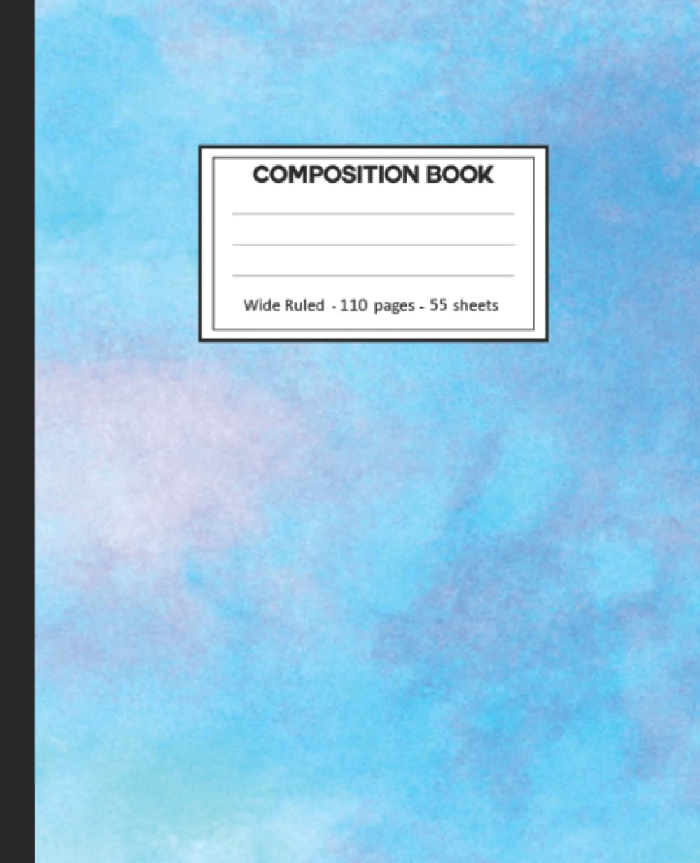 ler totalmente Composition Notebook: Watercolor Wide Ruled Blank Lined Composition Book Journal (7.5 x 9.25 in) Cute Notebooks for Girls Teens Kids School Planner Diary Writing Notes.