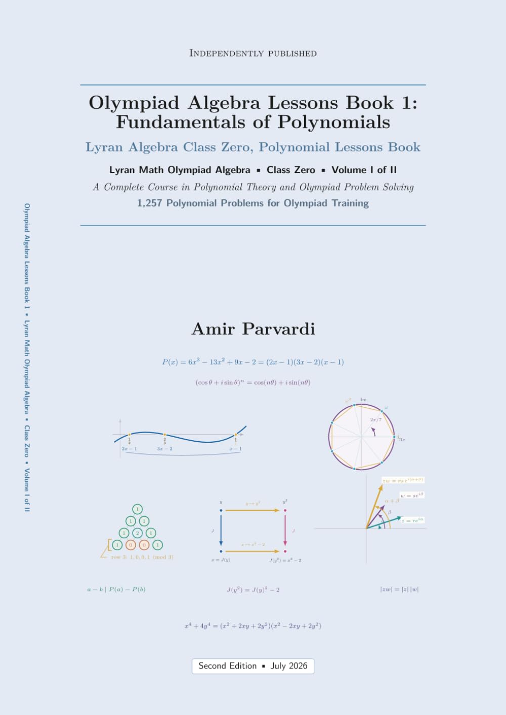 capítulo por capítulo baixar Olympiad Algebra Lessons Book 1: Fundamentals of Polynomials: Lyran Algebra Class Zero, Polynomial Lessons Book