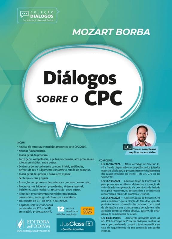 Diálogos Sobre o CPC - 12ª Edição (2025)
