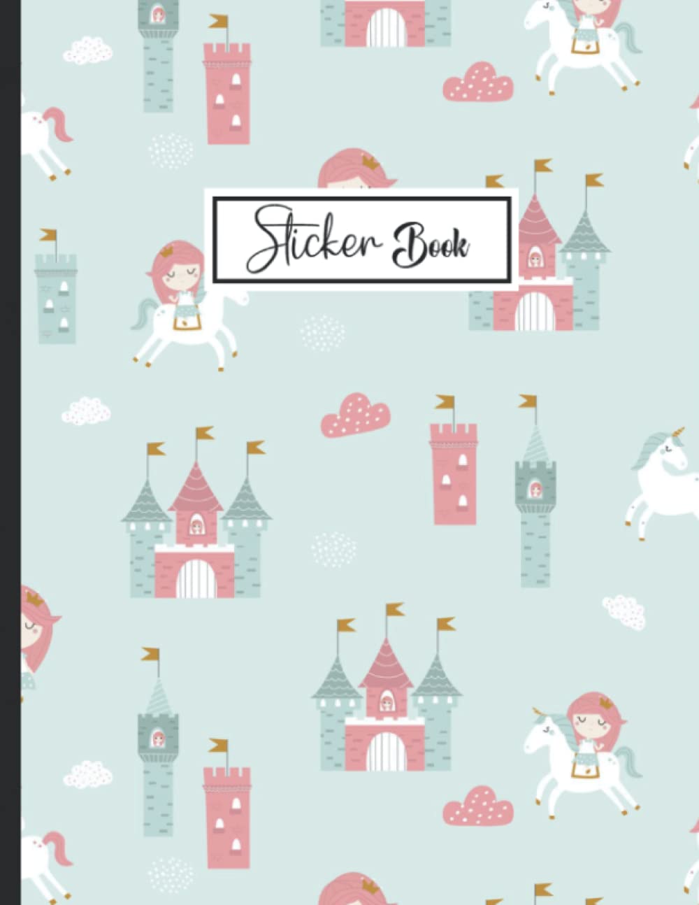 Sticker Book: castle Theme Sticker Book Collecting Album Blank Notebook. baixar o livro de graça