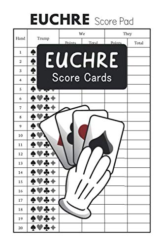 Euchre Score Cards: Euchre Personal Tally Game Night Score Sheets Record Scorekeeping Book - Euchre Card Games Score Pads- Small Size 6 x 9 inches baixar o livro de graça