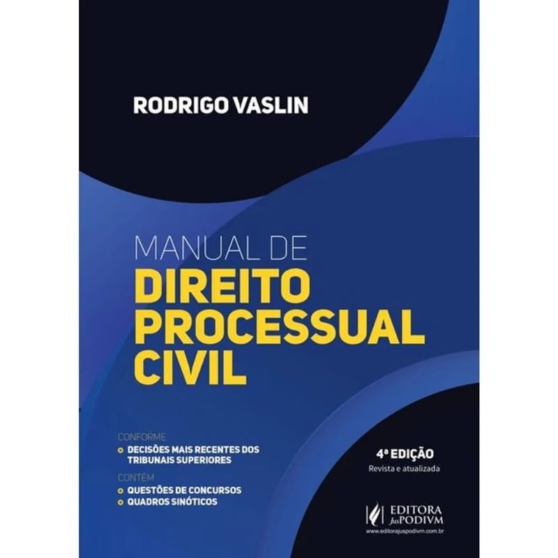 Manual de Direito Processual Civil - 4ª Edição (2025) baixar livro de graça