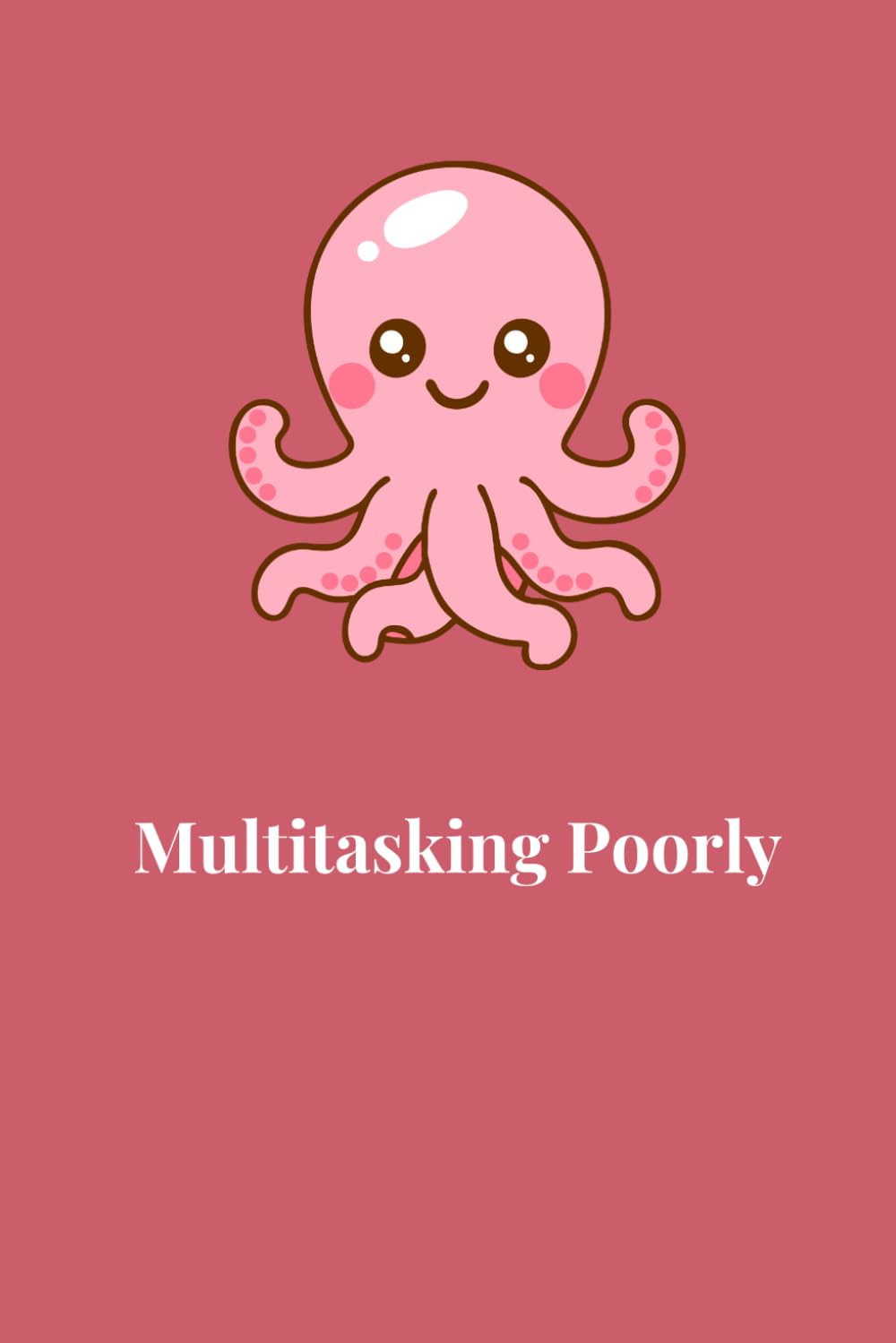 capítulo por capítulo baixar Multitasking Poorly: A Cute Blank Journal for Girls and Women: 120 Blank Pages | Kawaii Aesthetic Notebook for Writing, Doodling and Creative Expression
