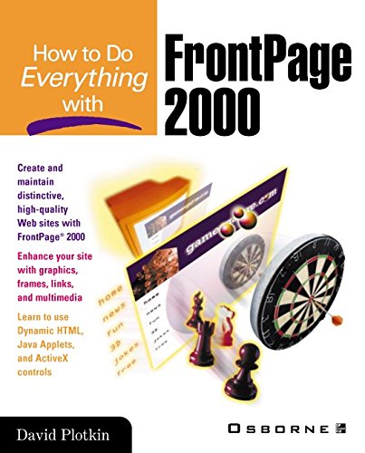 How to Do Everything with FrontPage 2000 (English Edition)