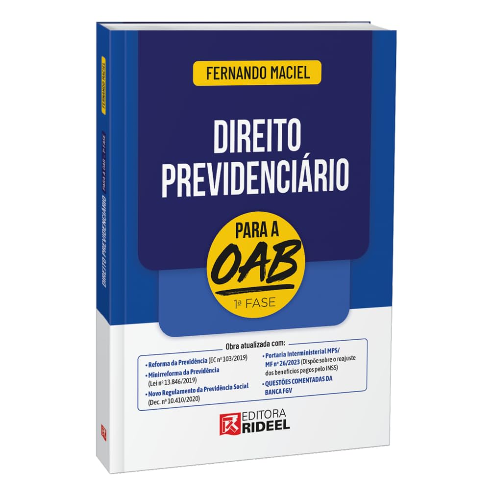 Direito Previdenciário para a OAB 1ª Fase