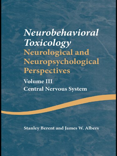 ler totalmente Neurobehavioral Toxicology: Neurological and Neuropsychological Perspectives, Volume III: Central Nervous System (Studies on Neuropsychology, Neurology and Cognition) (English Edition)