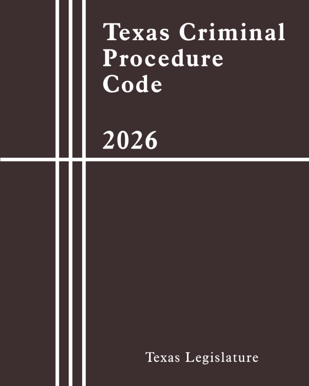 Texas Criminal Procedure Code 2026 baixar livro de graça
