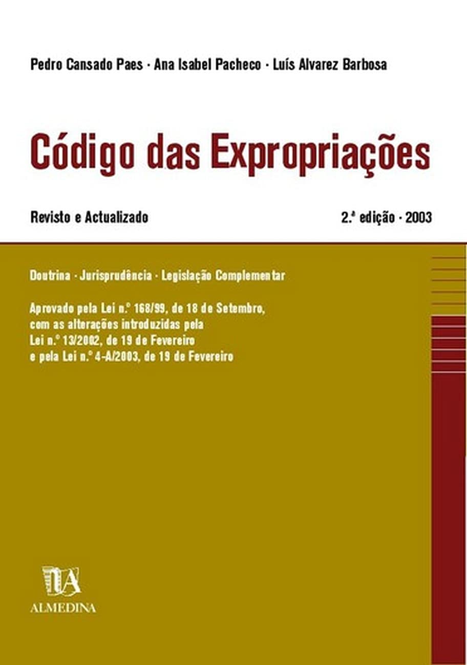 ler totalmente Código das Expropriações: Revisto e Actualizado