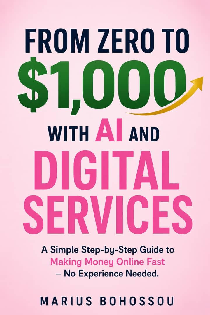 ler totalmente From Zero to $1,000 with AI and Digital Services: A Simple Step-by-Step Guide to Making Money Online Fast — No Experience Needed (English Edition)