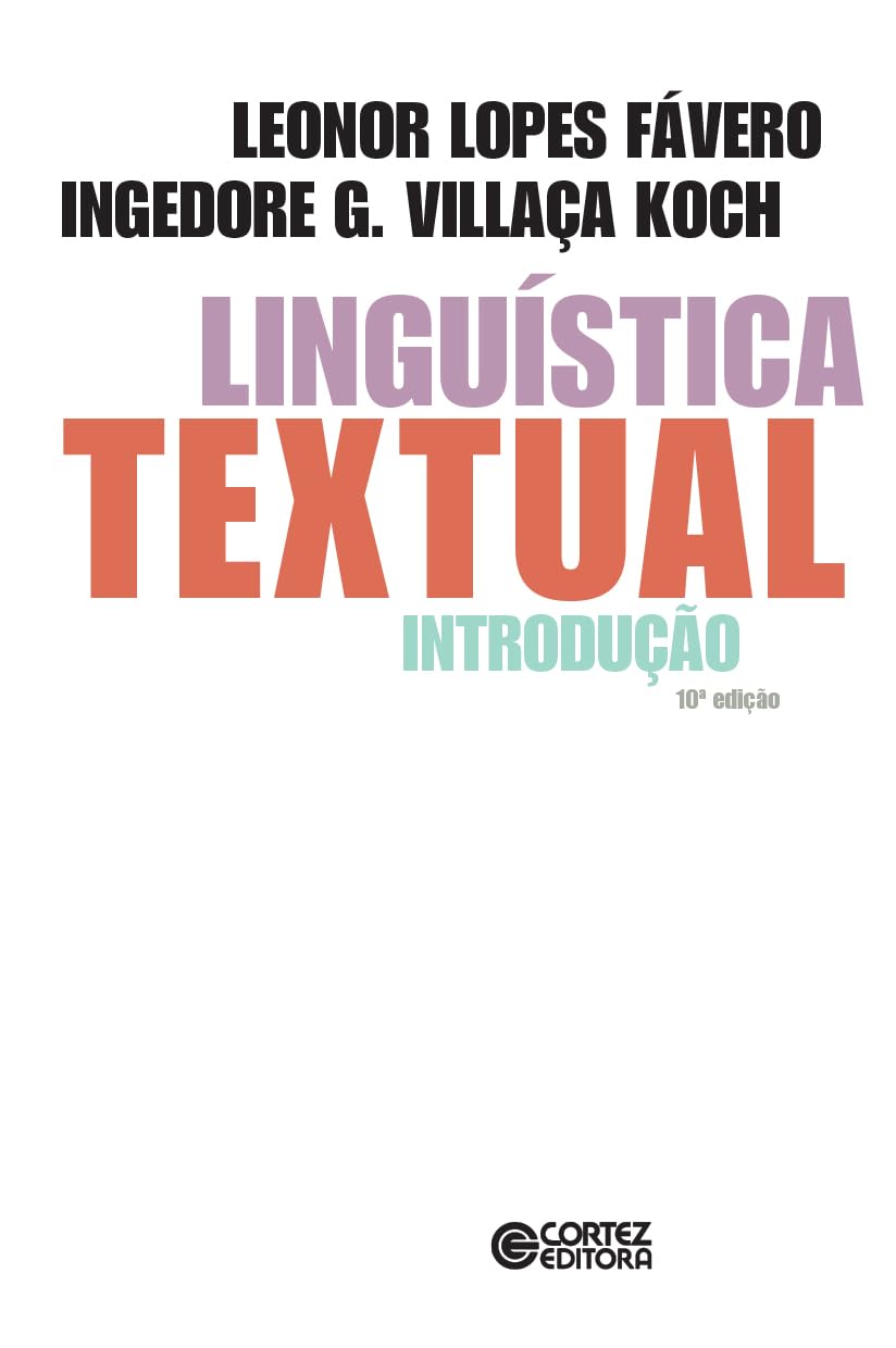 Linguística textual: introdução baixar o livro de graça