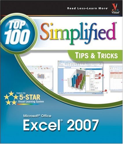 Microsoft Office Excel 2007: Top 100 Simplified Tips & Tricks (Top 100 Simplified Tips & Tricks) baixar livro de graça