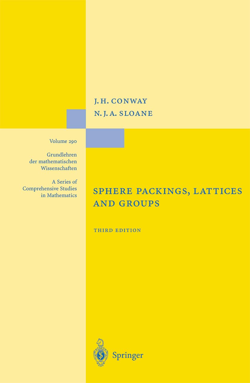 ler totalmente Sphere Packings, Lattices and Groups: 290