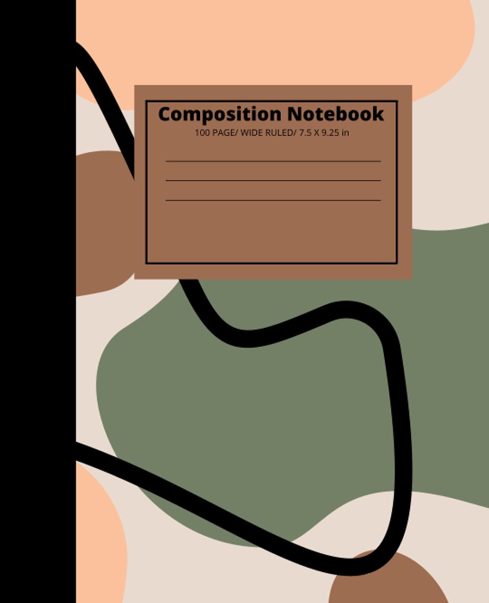 Composition Notebook Wide Rule Camo Neutral 7.5 X 9.25 in Notebook, School, Office: Notebook baixar livro de graça