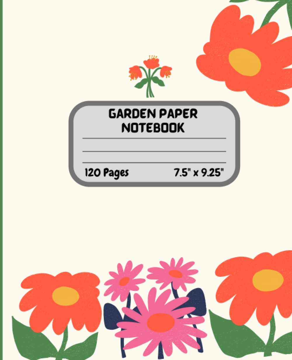 capítulo por capítulo baixar Garden Paper Notebook: Garden Paper Notebook 120 Pages | Garden Paper Notebook 7.5" x 9.25" inches | Gardening Planner Notebook | Gardening Notebook