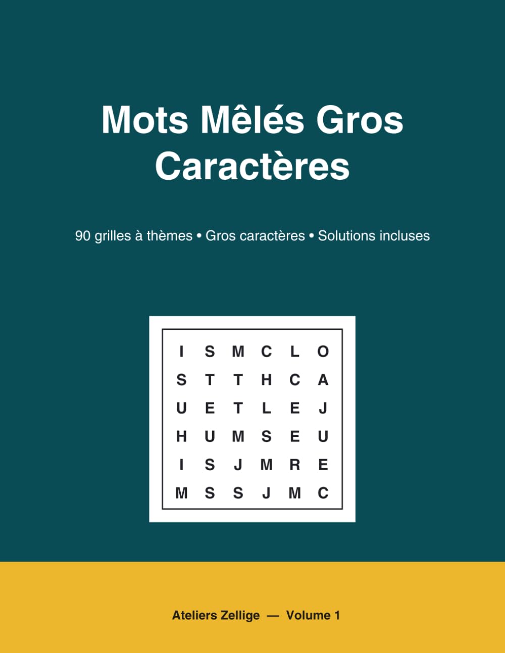 Mots Mêlés Gros Caractères: 90 grilles à thèmes avec solutions — Volume 1 (French Edition) baixar livro de graça
