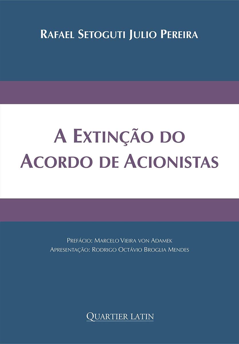 A Extinção do Acordo de Acionistas baixar livro de graça
