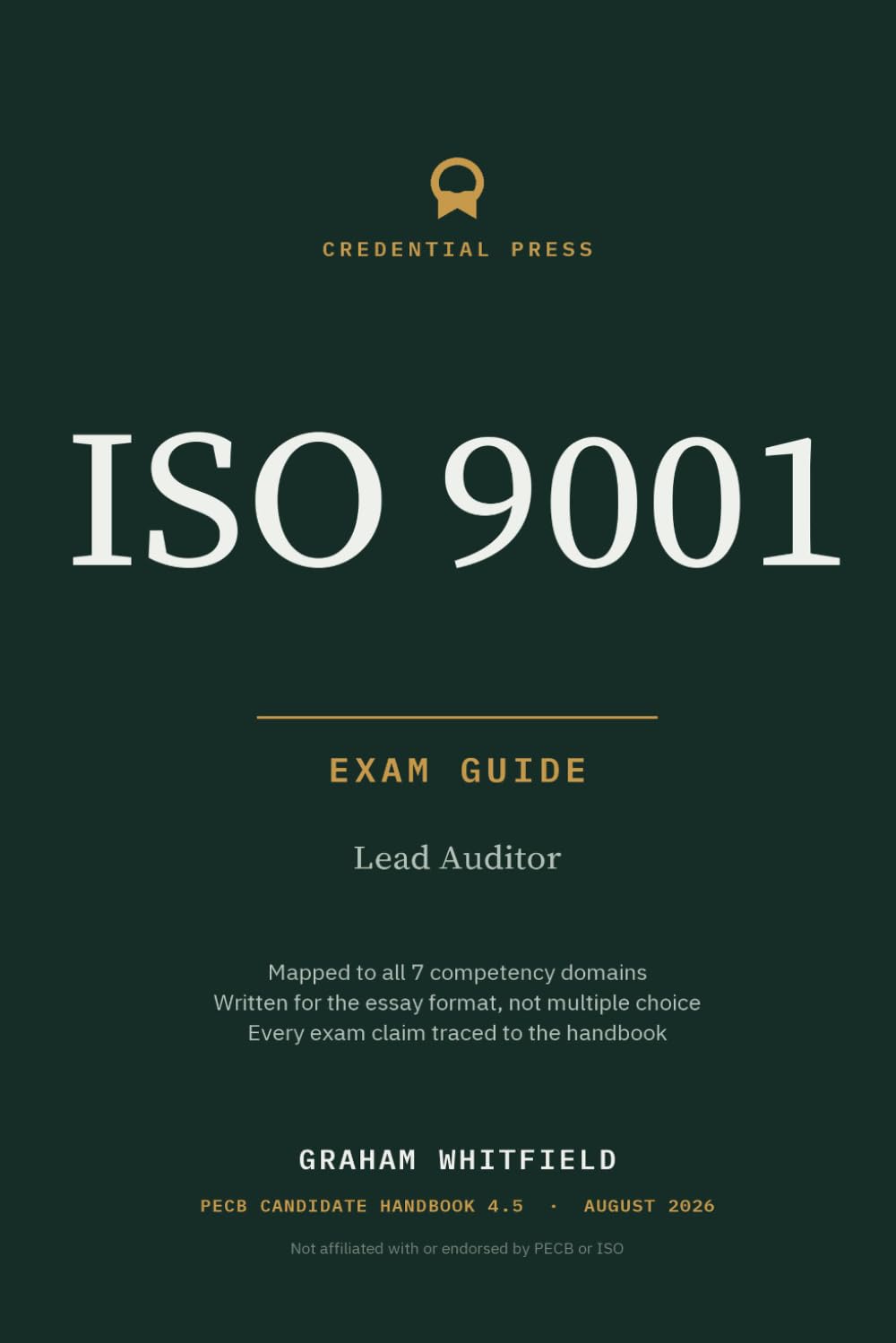 ISO 9001 Lead Auditor Exam Guide: A study companion for the PECB Certified ISO 9001 Lead Auditor examination (ISO 9001 Lead Auditor Certification Prep) baixar o livro de graça