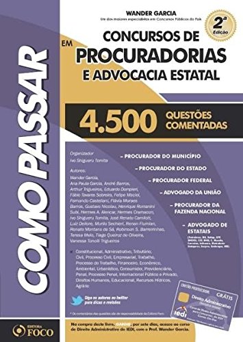 capítulo por capítulo baixar Como Passar em Concursos de Procuradorias e Advocacia Estatal: 4.500 Questões Comentadas
