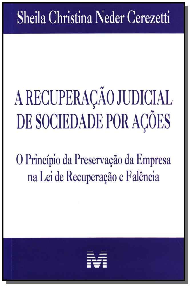 ler totalmente Recuperação judicial de sociedade por ações - 1 ed./2012