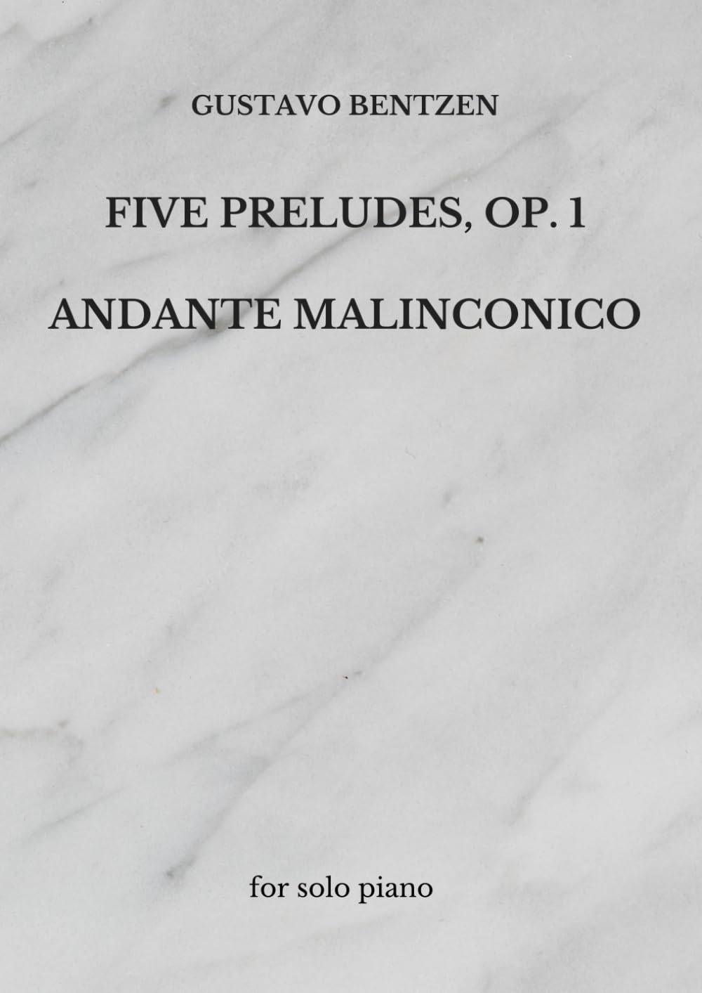 ler totalmente FIVE PRELUDES, OP. 1 ANDANTE MALINCONICO (Spanish Edition)
