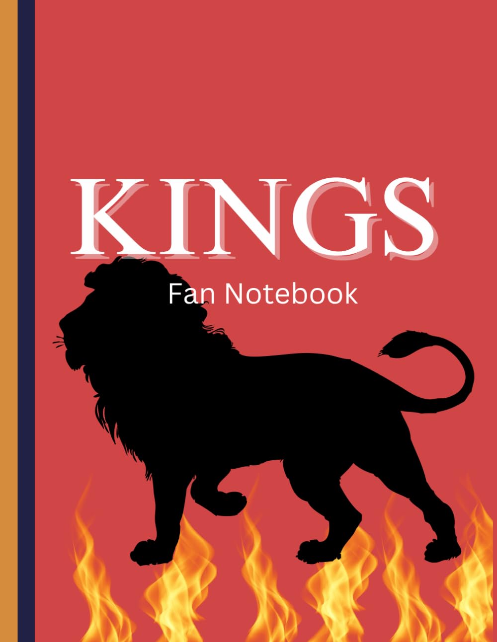 Kings Fan Note Book: White Paper Composition Notebook for School, College, Journal, Doodle, Take Notes, Just Scribble, 120 Pages, Large Size baixar o livro de graça