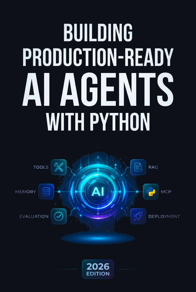 ler totalmente Building Production-Ready AI Agents with Python: From Prototype to Production: Design, Test, Secure, Deploy, and Scale LLM Agents with Tools, RAG, MCP,... (AI Engineering Book 1) (English Edition)