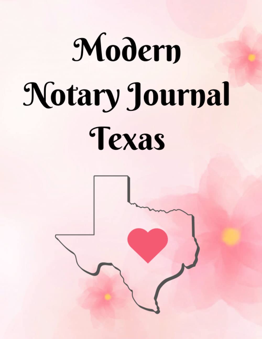 Modern Notary Journal Texas: Record Official Notarial Acts, Over 200 Single Entries Per Page for Signing Agents, Pink baixar livro de graça