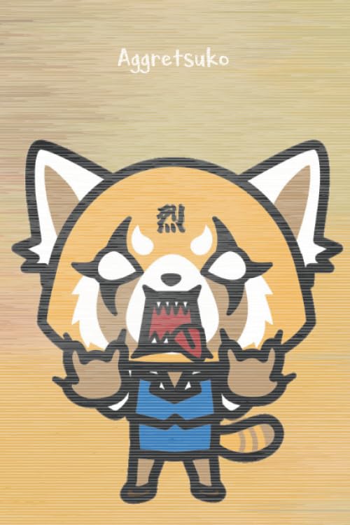 ler totalmente Aggretsuko: Notebook/Journal/Diary for Aggretsuko Fans 6x9 Inches 120 Lined Pages A5
