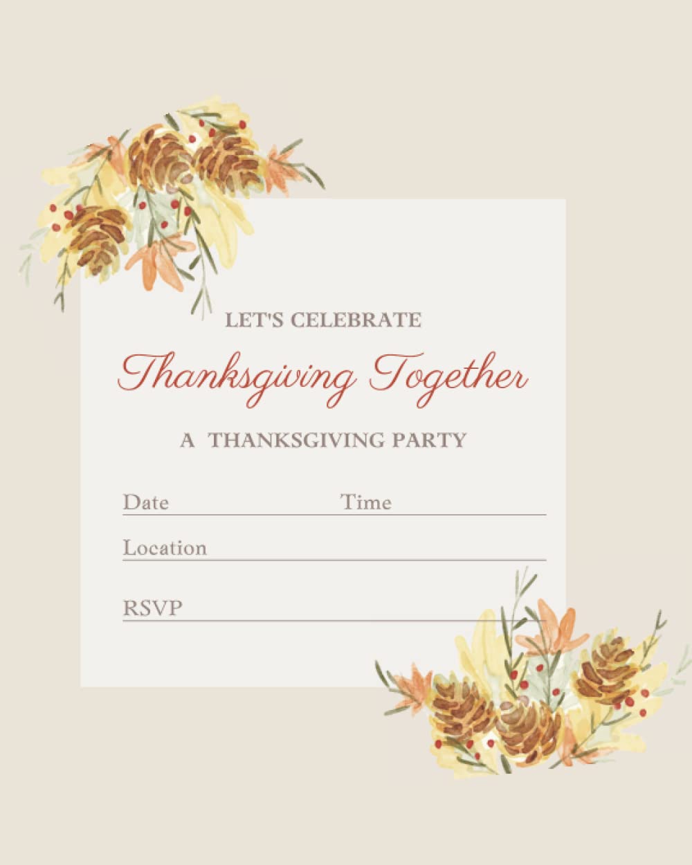 ler totalmente Thanksgiving Invitations: thanksgiving cards