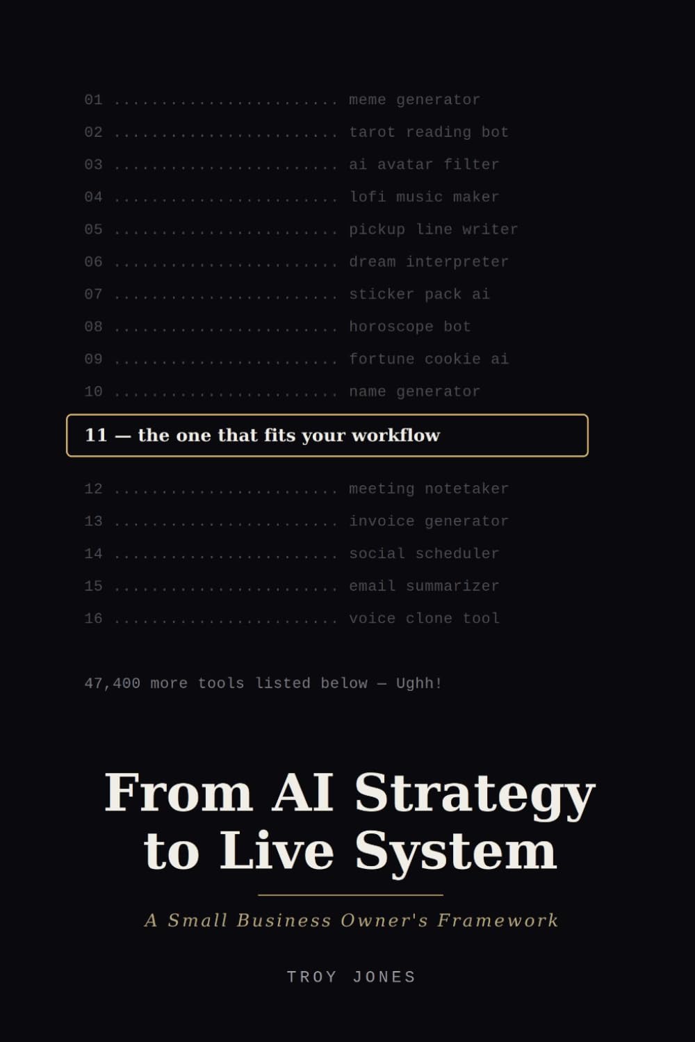 capítulo por capítulo baixar From AI Strategy To Live System: A Small Business Owner Framework