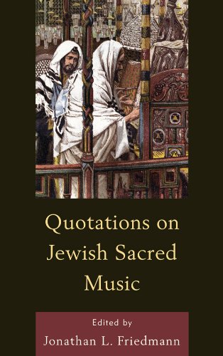 capítulo por capítulo baixar Quotations on Jewish Sacred Music (English Edition)