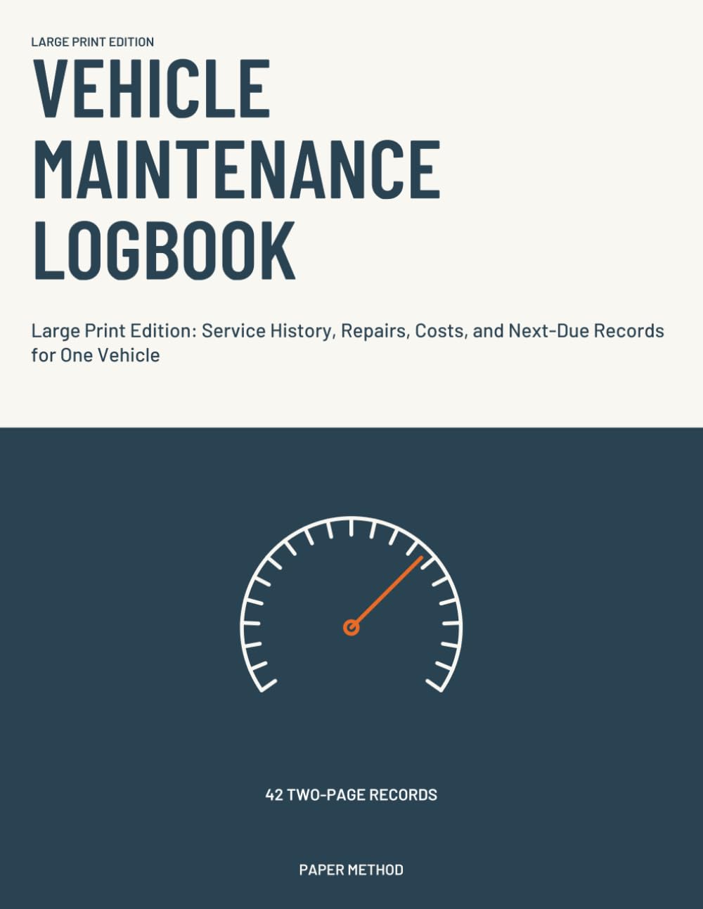 capítulo por capítulo baixar Vehicle Maintenance Logbook: Large Print Edition: Service History, Repairs, Costs, and Next-Due Records for One Vehicle