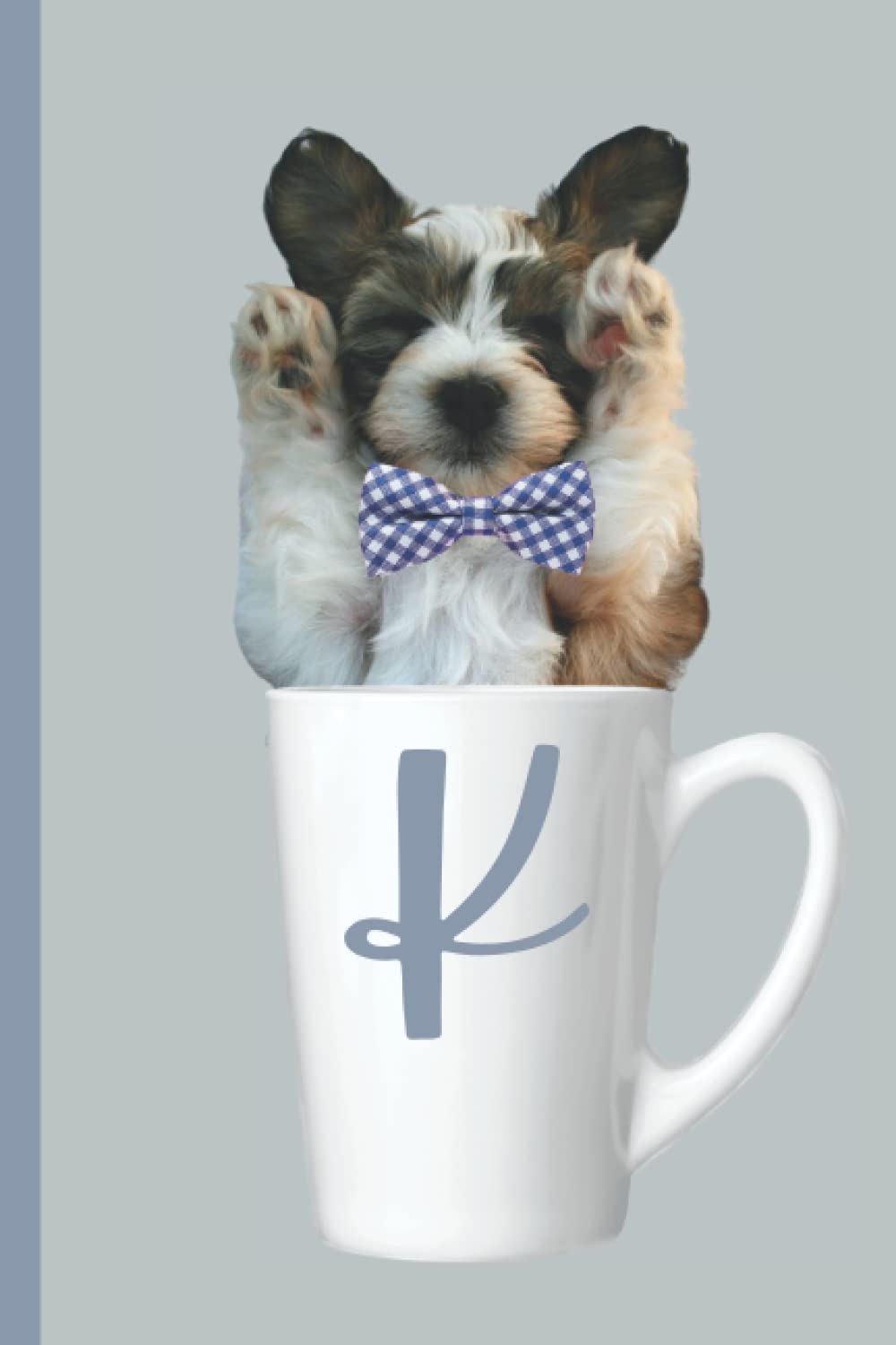 K: Monogram Initial K Notebook: Journal for Dog Lovers and Coffee Lovers of all ages baixar o livro de graça