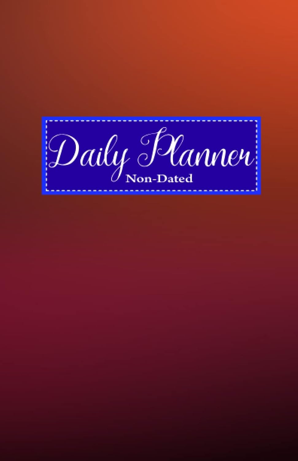 Undated Planner: Daily Planner To Do List Notebook, Today Planner with Checklist,Meals Impressed eye-catching, unique Cover Design,169 Pages,5.5 x 8.5 Inches baixar livro de graça