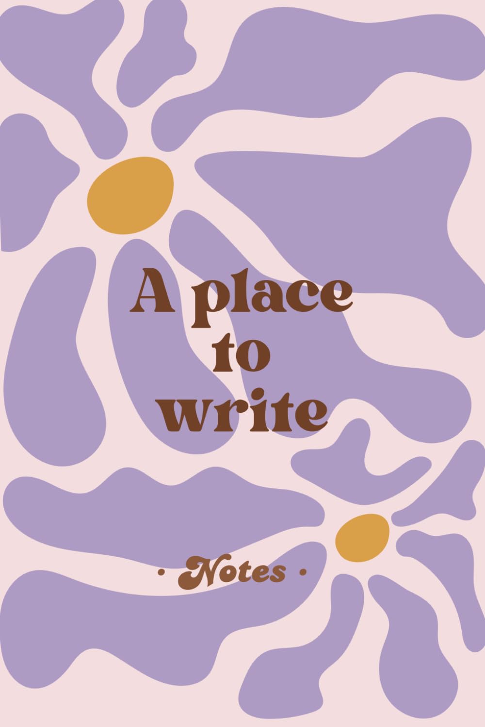 ler totalmente A place to write | Estilo Groovy Rretro Flower Power: Cuaderno de notas con interior cuadriculado | Regalos originales | Tamaño mediano (Spanish Edition)