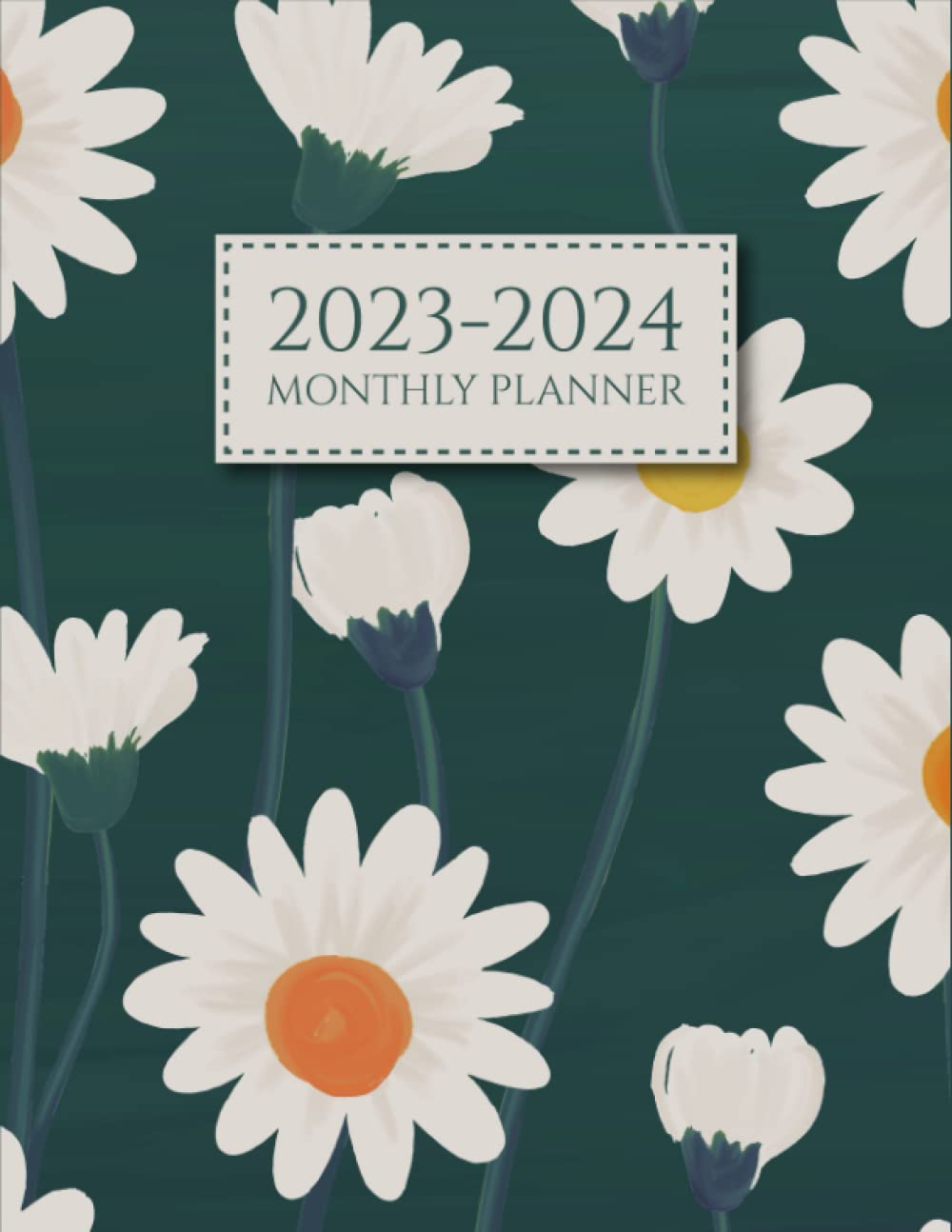 2023-2024 Monthly Planner: Two Year Calendar Schedule Organizer, January 2023 - December 2024 (24 Months) with Federal Holidays, Daisy Cover baixar livro de graça
