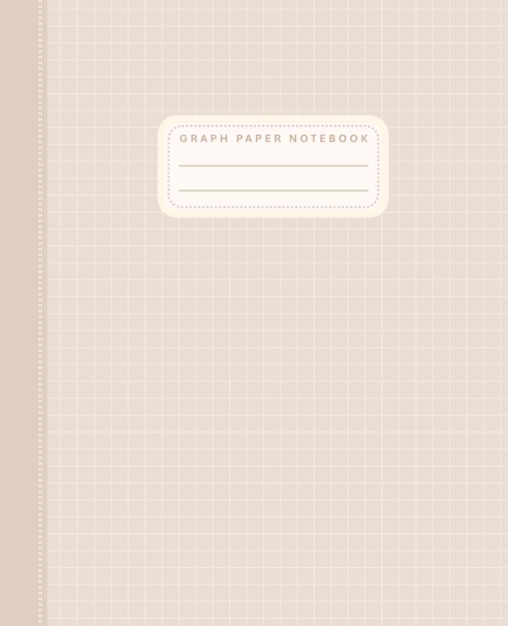 capítulo por capítulo baixar Graph Paper Composition Notebook: Beige Journal with Cute Aesthetic Cover | 4x4 Quad Ruled Grid Paper | 7.5 x 9.25 | 110 Pages