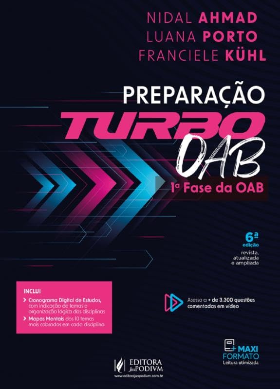 Preparação Turbo - 1ª Fase da OAB - 6ª Edição (2025) baixar o livro de graça