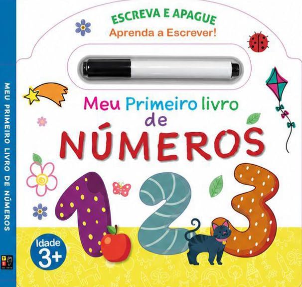 ler totalmente Meu primeiro livro de Números - Escreva e apague - Aprenda a escrever