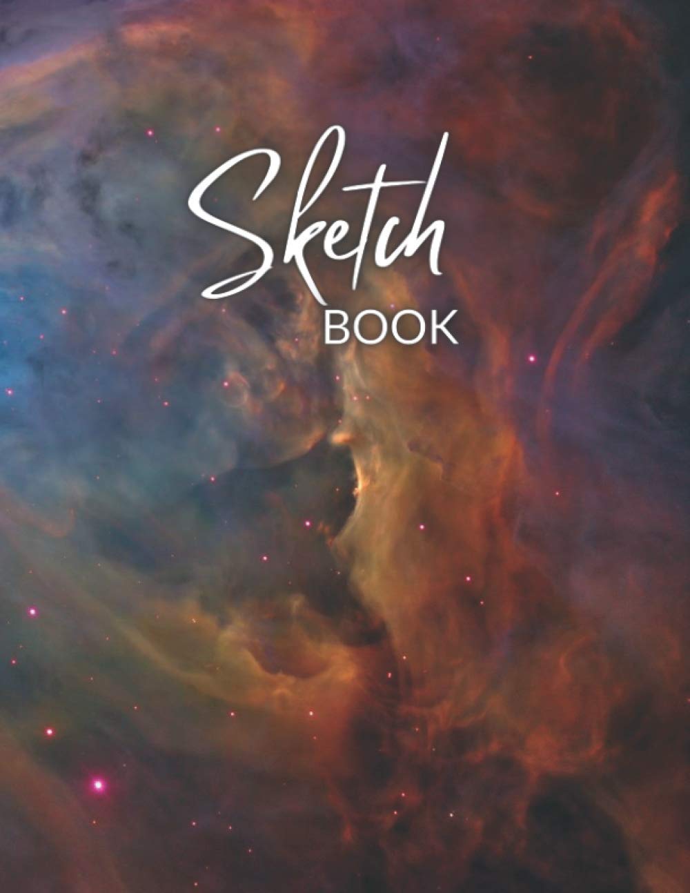 Sketchbook Galaxy Cover: Notebook For Drawing Writing Sketching Doodling | 8.5x11 | 120 Pages Blank Unlined Sketchbook (Premium Space Abstract Cover... For Kids, Teens And Adults | Gold Cover baixar livro de graça